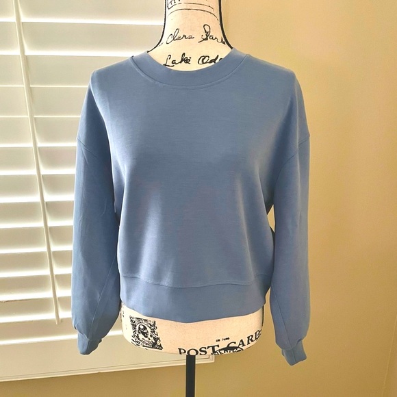 lululemon Tops - Lululemon Softstreme Perfectly Oversized Cropped Crew